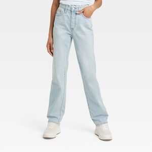 Universal Thread Blue Straight Leg Denim